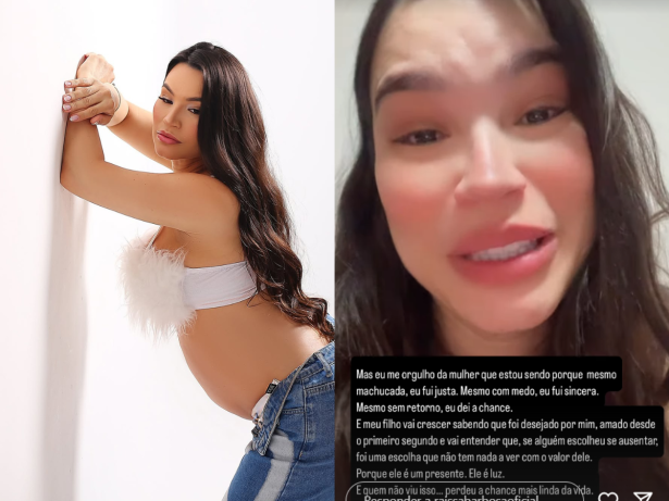 Raissa Barbosa revela que entrou em contato com o pai do 2º filho: “Silêncio”