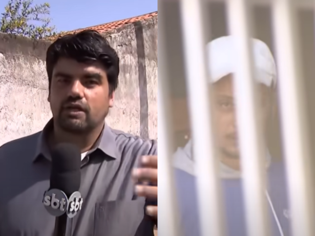 Repórter do SBT é ameaçado por pai de menina morta por pitbull: “Vou te agredir”