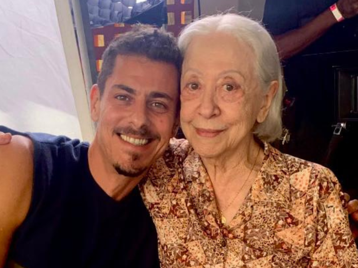 Sacha Bali e Fernanda Montenegro / Reprodução