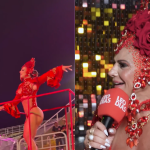 Samba nas alturas! Viviane Araujo comenta ensaio com plataforma para desfile: “Nunca fiz”