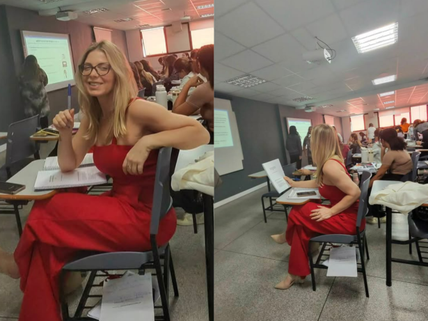 Sheila Mello publica foto em sala de aula ao retomar graduação em psicologia