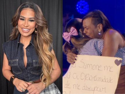 Simone Mendes reencontra fã que derrubou Simaria há 8 anos e a perdoa