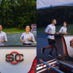 ESPN coloca apresentadores para correr com estúdio móvel em combate ao sedentarismo