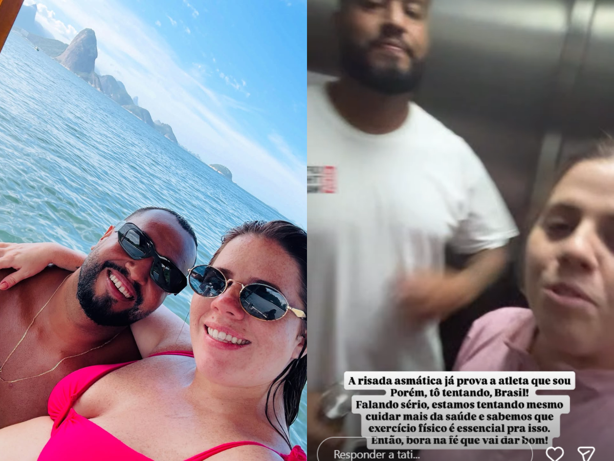 Reprodução Instagram Tati Machado/ montagem Reprodução Instagram Tati Machado/ montagem