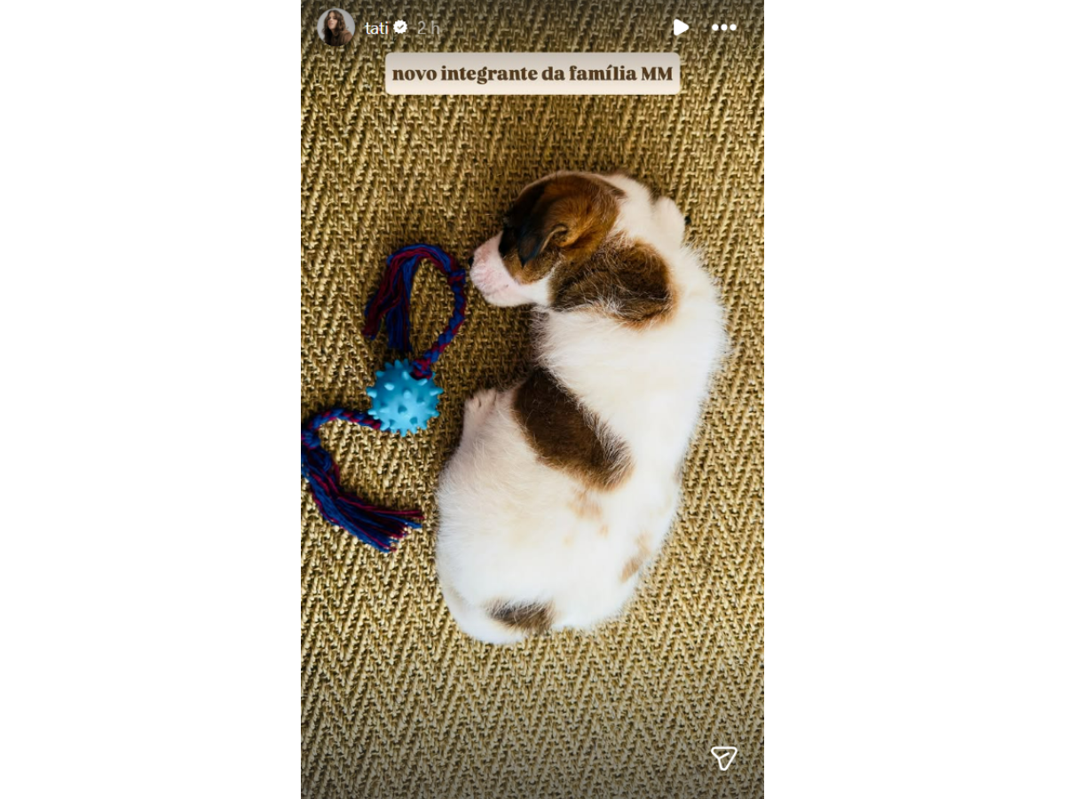 Reprodução Instagram @tati
