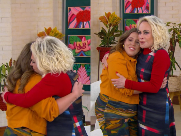 Tati Machado retorna ao “Mais Você”, abraça e se emociona com Ana Maria: “Dor é dor”
