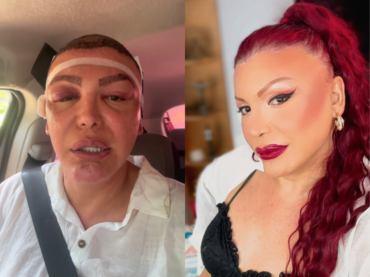 Reprodução Instagram Luisa Marilac da Silva/ montagem 