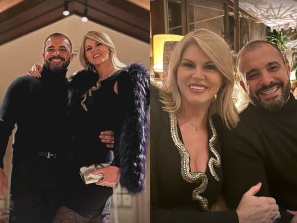 Val Marchiori curte noite romântica com marido em meio a tratamento contra câncer