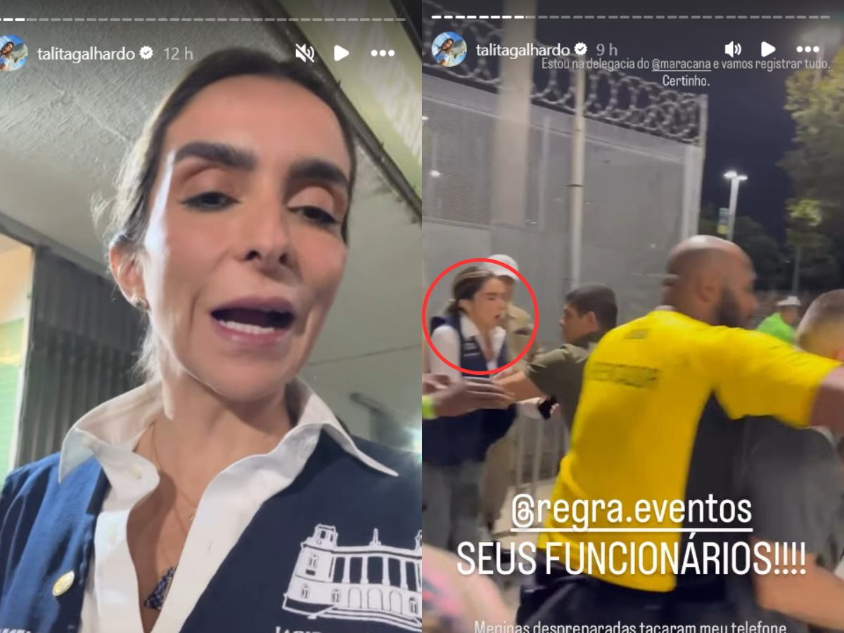 Reprodução Instagram Talita Galhardo/ montagem 