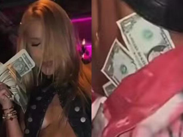 Virginia Fonseca aparece dançando com notas de dólar na calcinha durante festa em Miami