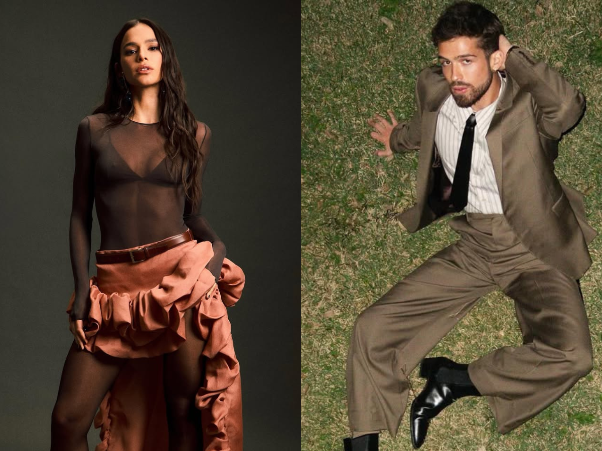 Reprodução Instagram Bruna Marquezine e João Guilherme/ montagem 