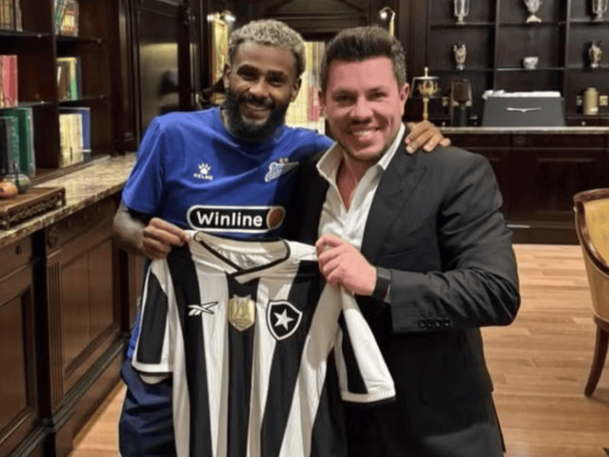 Wendel já havia acertado contrato com Botafogo e era esperado no CT do clube no começo de junho / Reprodução