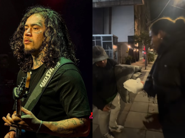 Whindersson Nunes entrega refeições para moradores em situação de rua do RS