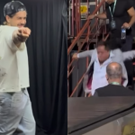Zé Felipe se diverte com tombo de Leonardo e faz piada: “Mergulhando nas incertezas”