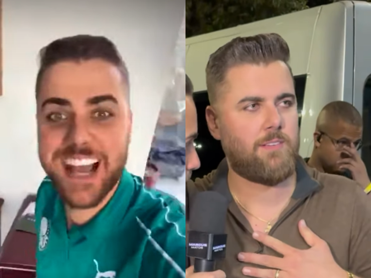 Reprodução Facebook Jesus Palmeirense
e Instagram @centraldoznec/ montagem 