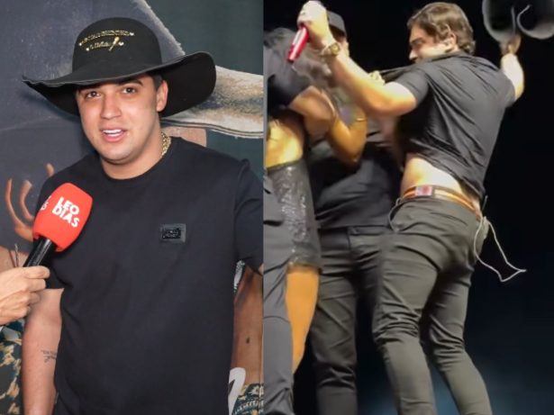 Natanzinho Lima relembra mordida de fã no palco e detalha “ataque”: “Ia arrancar meu peito”