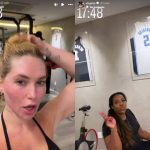 Virginia Fonseca compartilha vídeo treinando ao lado da sogra: “Tem que respeitar”