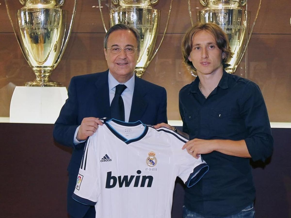 Reprodução/Instagram: @lukamodric