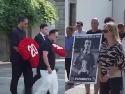 Último adeus a Diogo Jota reúne família, amigos e craques em Portugal