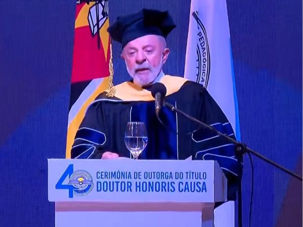 Lula é homenageado em Moçambique com título honorífico e destaca a educação em discurso