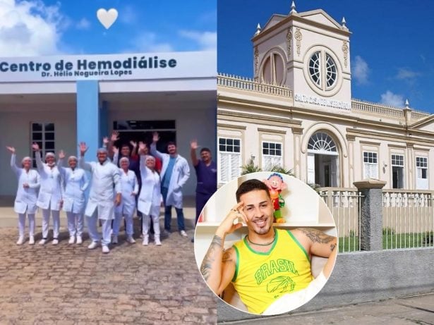 Carlinhos Maia doa R$ 2,4 milhões para clínica de hemodiálise de sua terra natal