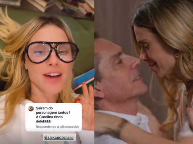 Carolina Dieckmmann revela acordo com Alexandre Nero para cenas de casal em “Vale Tudo”