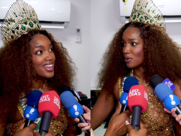 Iza celebra coroação na Imperatriz e faz confissão sobre maternidade: “Eu quase não amamentei”
