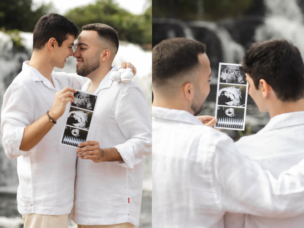 “Estamos esperando um bebê”: Lucas Rangel e Lucas Bley serão papais!