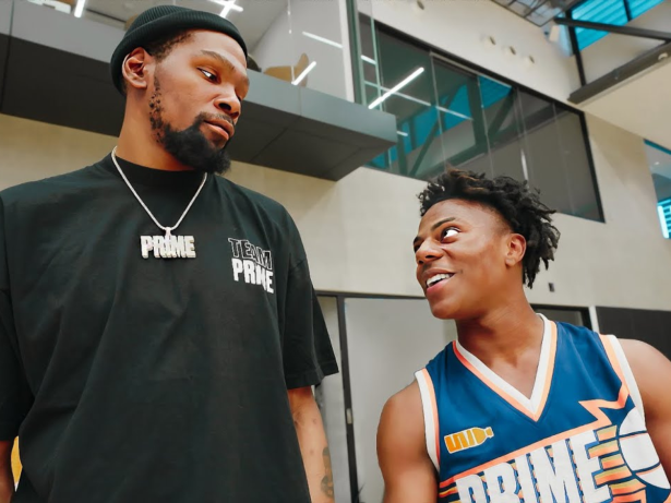 Influenciador impressiona Kevin Durant ao bater recorde de velocidade em teste da NBA