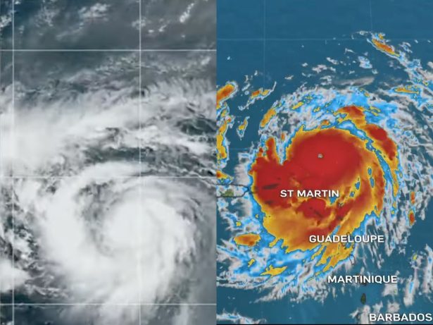 Furacão Erin atinge categoria 5 e coloca Caribe em alerta com ventos de 255km/h