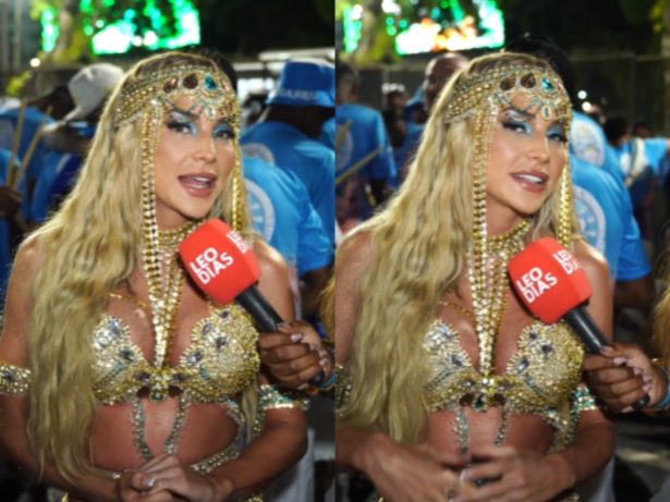 Na Sapucaí, Gabi Martins diz que Virginia Fonseca vai “calar a boca” dos críticos