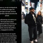 Gabigol se pronuncia sobre notícias relatando fim de seu relacionamento com Rafaella