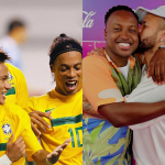 Neymar faz 33! Ronaldinho Gaúcho e cantor Thiaguinho homenageiam craque do Santos