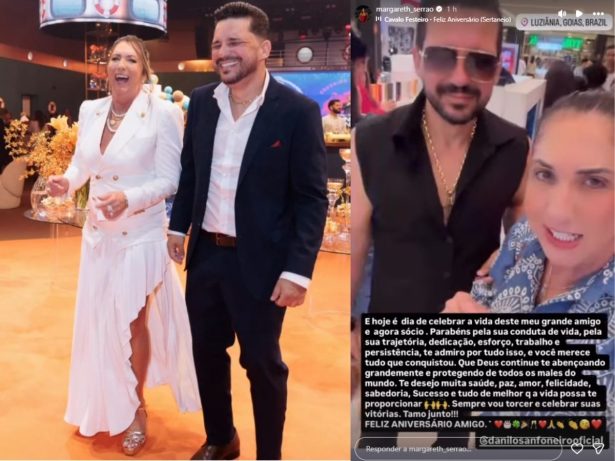 Mãe de Virginia, Margareth Serrão homenageia ex-namorado e aconselha: “Vire uma página”