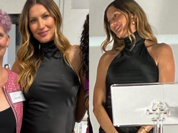 Grávida pela 3ª vez, Gisele Bündchen mostra barriguinha em novos cliques