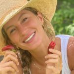 Gisele Bündchen tem desejos por comidas brasileiras na 3ª gravidez, diz site