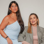 As atrizes Guilia Costa e Flávia Alessandra
