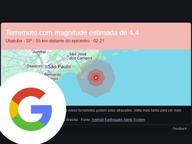 Após notificação falsa, Google desativa sistema de alerta de terremotos no Brasil