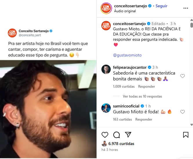 Reprodução/Instagram/@conceitosertanejo