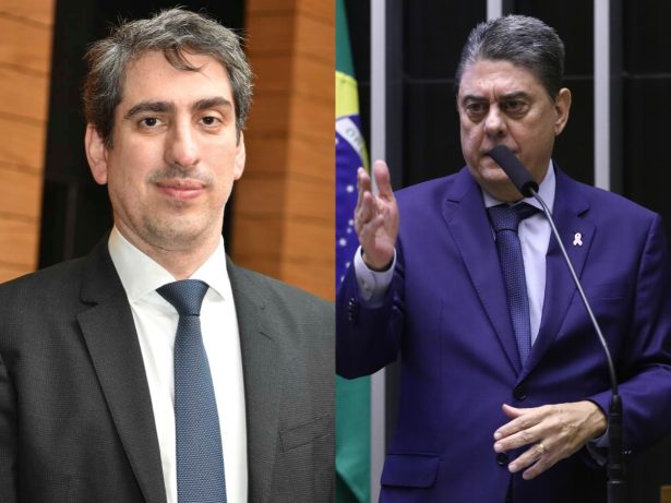 “Gol contra”: chefe da Abramge presenteia vascaíno da ANS com camisa do Fla