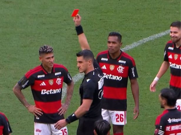 CBF divulga áudio do VAR e mostra como foi definida a expulsão de Carrascal. Saiba mais!