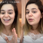 Viih Tube rebate críticas à sua aparência pós-parto: “O meu glow up vem”