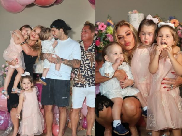 Em família! Poliana Rocha abre álbum de festa de aniversário na Fazenda Talismã
