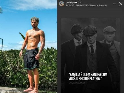 Reflexivo, Zé Felipe posta forte mensagem sobre família; web repercute