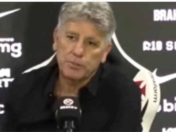 Renato Gaúcho alerta para perigo real de queda e cobra reação imediata do Vasco