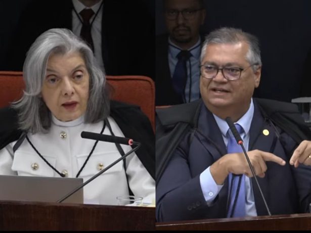 Dino interrompe fala de Cármen Lúcia e ministra brinca: “Desde que seja rápido”