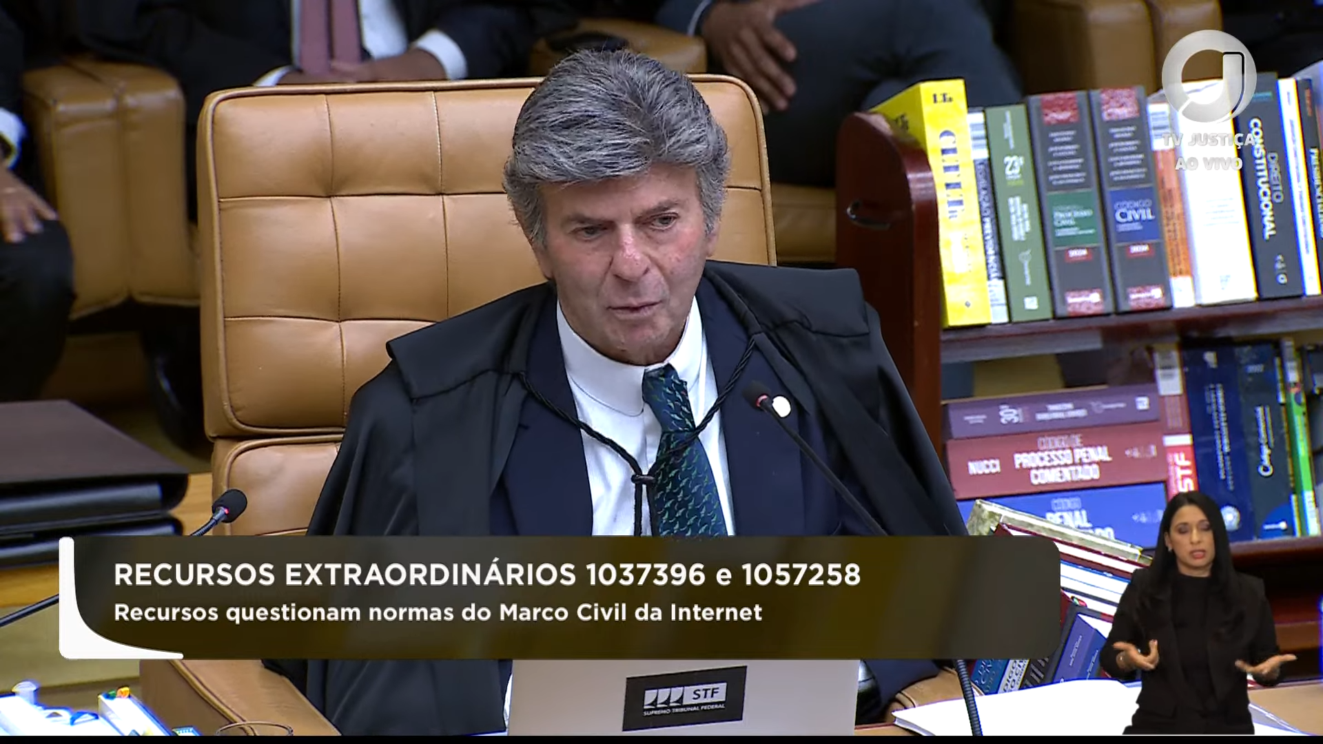 Reprodução: YouTube/TV Justiça Reprodução: YouTube/TV Justiça