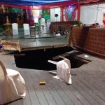 Casa de eventos negocia ressarcimento com família de debutante após desabamento de piso