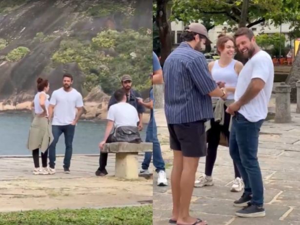 Rafael Cardoso é visto trabalhando no RJ após período em clínica de reabilitação