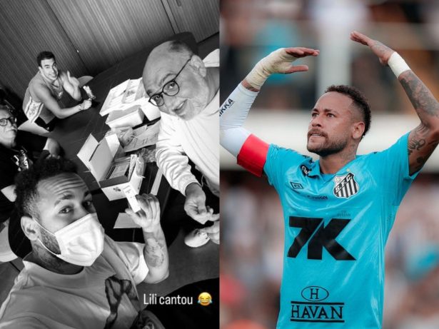 “Lili cantou”: brinca Neymar após testar negativo para Covid-19